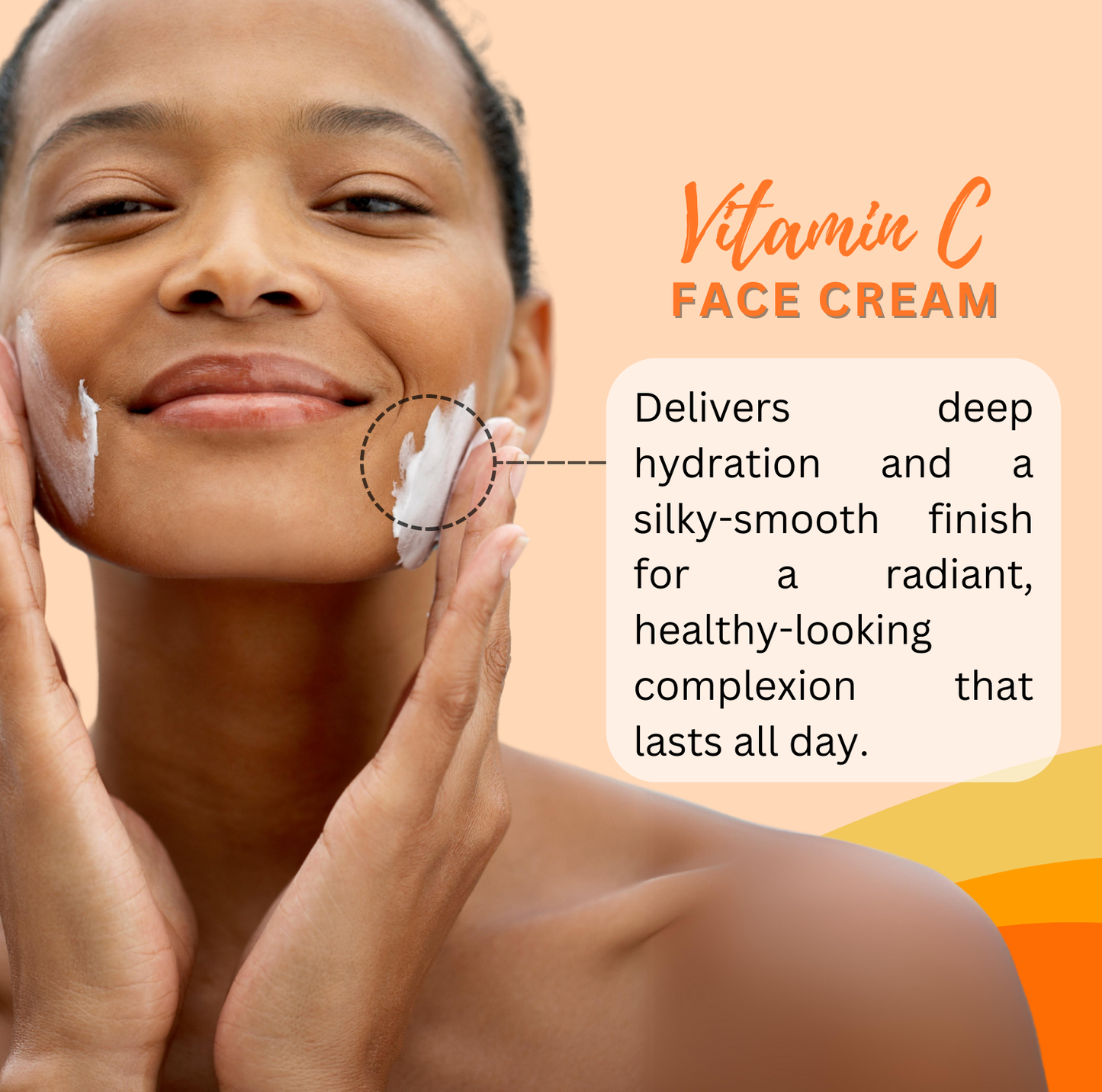 Vitamin C Skincare Set for Women – Face Cleanser, Serum, Cream, Eye Cream & Sheet Masks – Anti-Aging Face Care Gift Kit