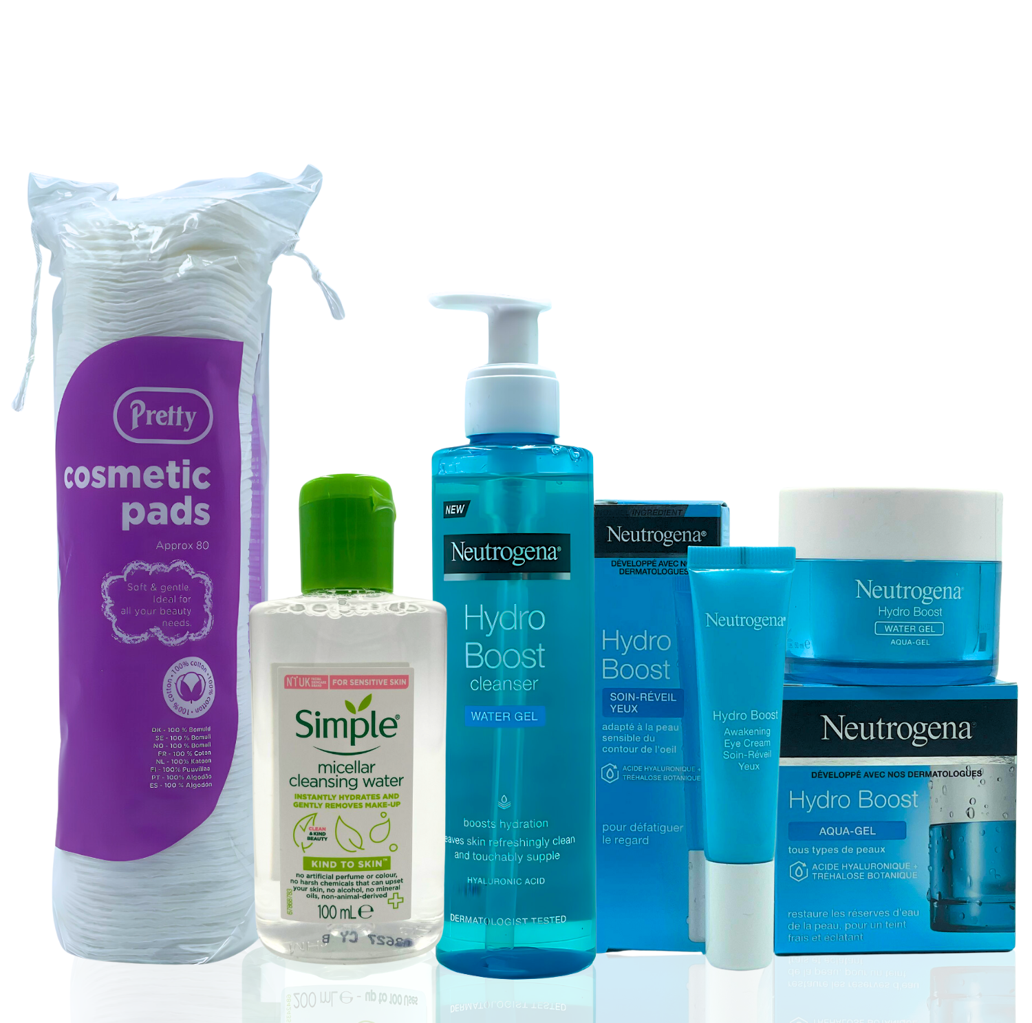 Hydro Boost Complete Skincare Facial Regimen & Hydration Starter Set