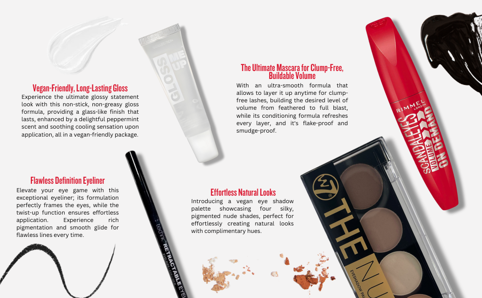 Stunner Makeup Gift Set Bundle