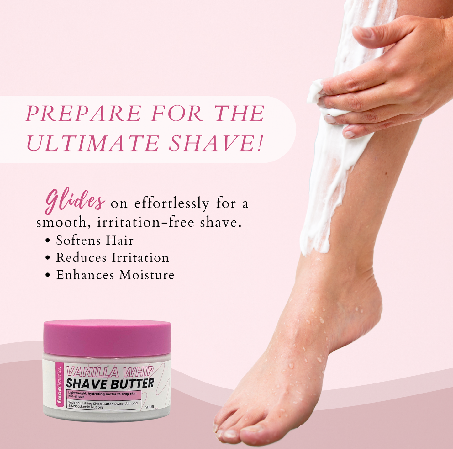 Complete Hair Remover & Shaving Routine Bundle for Silky Skin – Pre-Shave Exfoliating Scrub, Shave Butter, Body Butter, Razors, Tweezers & Mirror for Legs & Arms