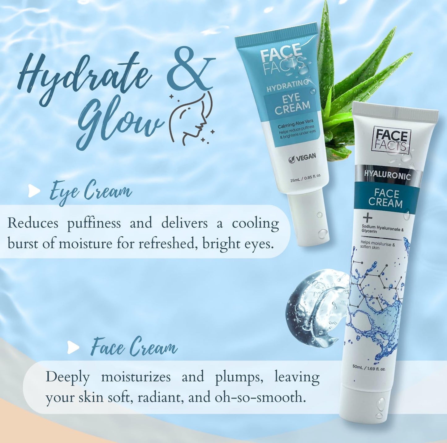 Hydrating Hyaluronic Acid Skincare Set