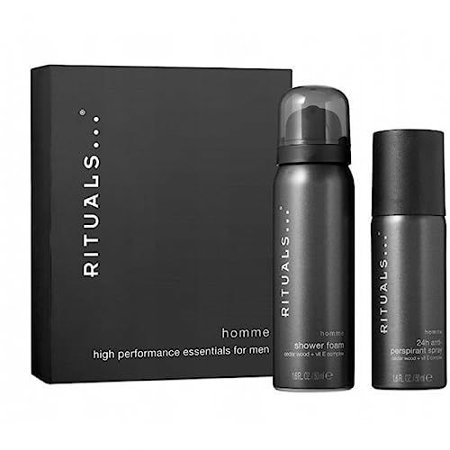 Rituals - Homme gift set for men: bath foam 50 ml + deodorant spray 50 –  VikingTreat