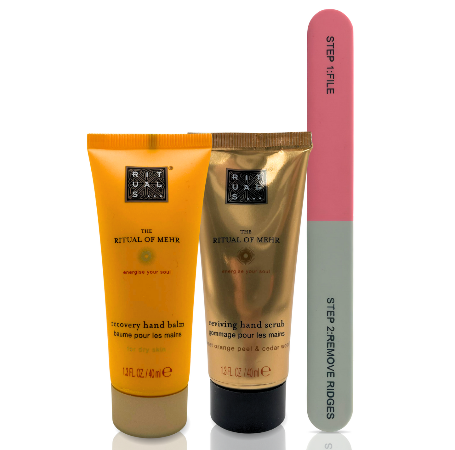 Recovery Hand Cream Balm & Nail File Giftset Bundle