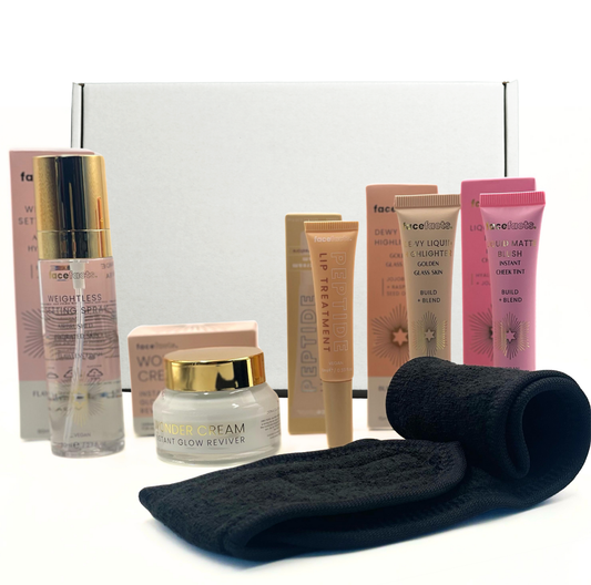 Makeup Prep Set for Glass-Skin Glow – Vegan 5-Piece Beauty Kit