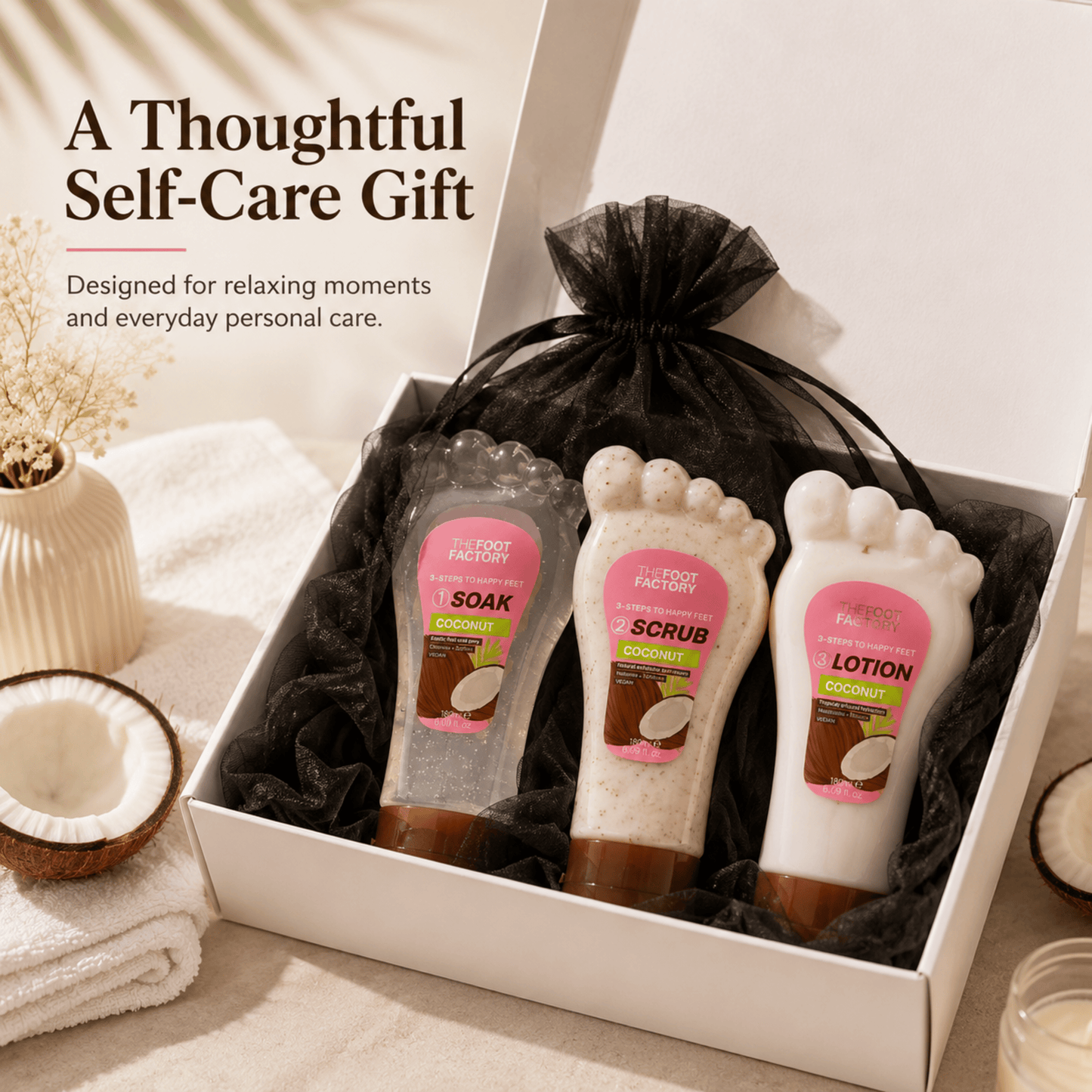VikingTreat Foot Care Gift Set – Soften & Revitalise Kit