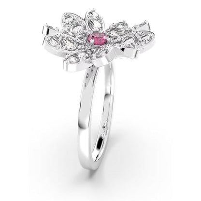 Swarovski Eternal Flower Ring:Ring REDBL/Mix 58 5642892 Brand, one size, Metal, No Gemstone