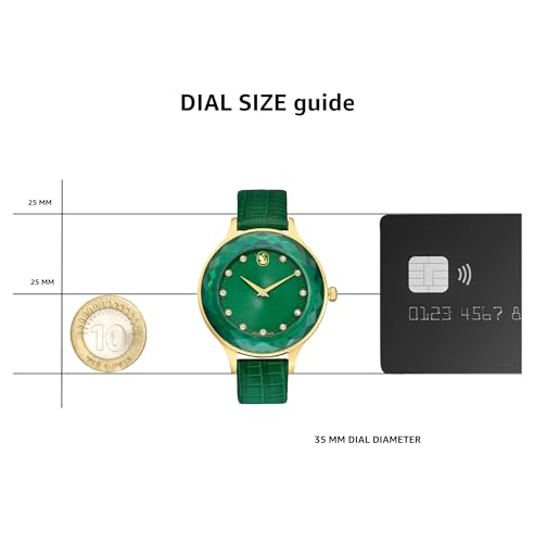 Swarovski Reloj Octea Nova 5650005 piel Verde