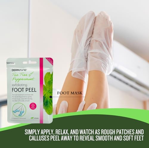 Ultimate Foot Care Kit Replenishment, Exfoliating Essentials with Foot Mask, Foot Peel Mask, Foot Spa Set, Mint Foot Lotion, Best Foot Peel, Tea Tree Foot Mask, Foot Soak Socks