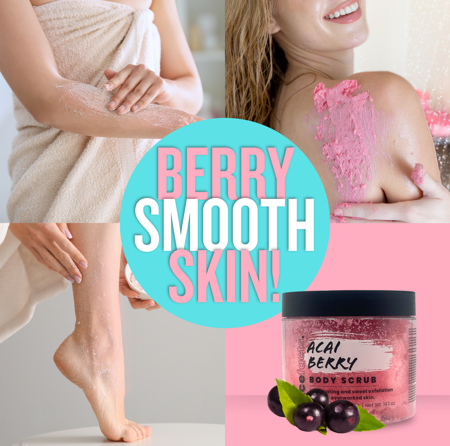 Pamper Gift Set for Women – Body Scrub, Body Butter, Clay Masks for Face, Hair & Body, Lip Balm Trio, Eye Gel Patches – Birthday Gifts for Ladies