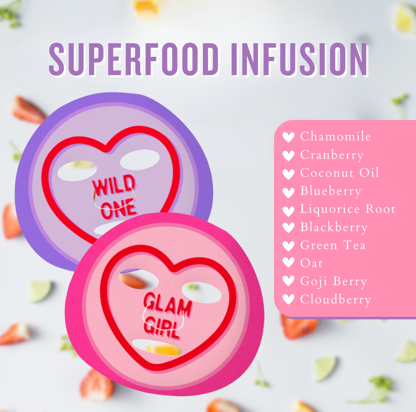 Shimmering Beauty Bundle - Hair, Face & Body Oil, Lip Balm, Sheet Masks & Applicator