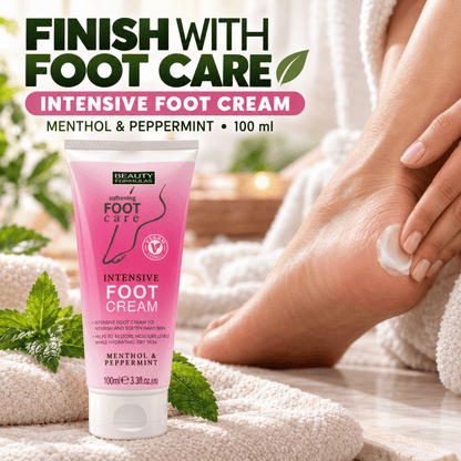 VikingTreat Foot Peel & Foot Cream Set for Cracked Heels