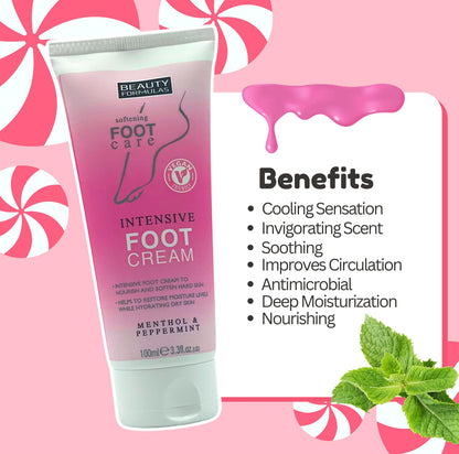 Deep Moisturising Foot Packs Mask Peel & Intensive Foot Cream