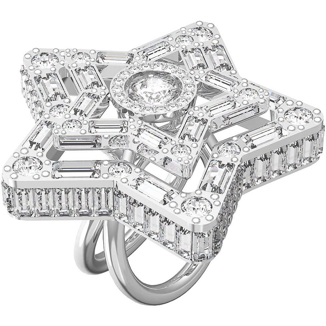 Swarovski Stella Ring:Ring Cry/RHS 58 5626369 Brand, one size, Non-precious metals, No Gemstone