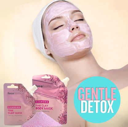 Pamper Gift Set for Women – Body Scrub, Body Butter, Clay Masks for Face, Hair & Body, Lip Balm Trio, Eye Gel Patches – Birthday Gifts for Ladies