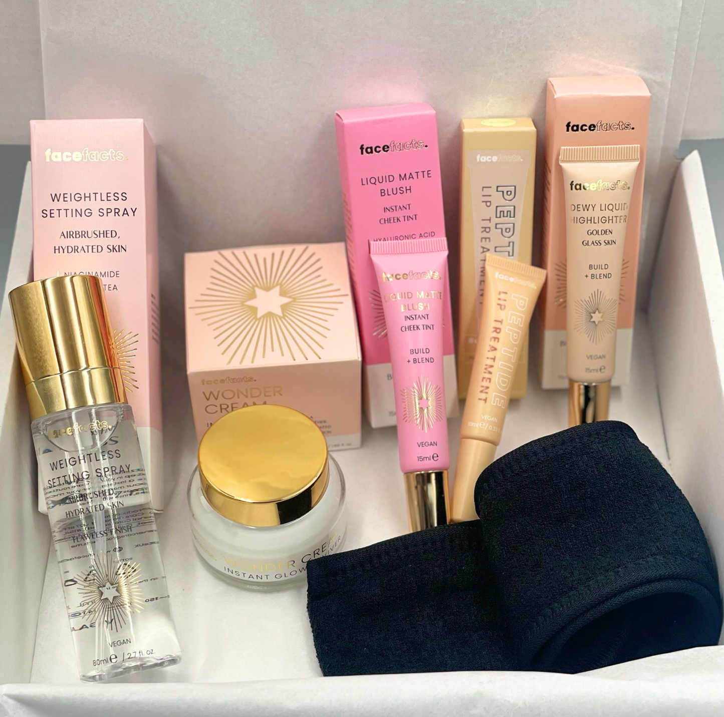 Makeup Prep Set for Glass-Skin Glow – Vegan 5-Piece Beauty Kit