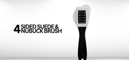 VIKINGTREAT four-sided suede and nubuck brush for shoes and boots – premium shoe cleaning tool