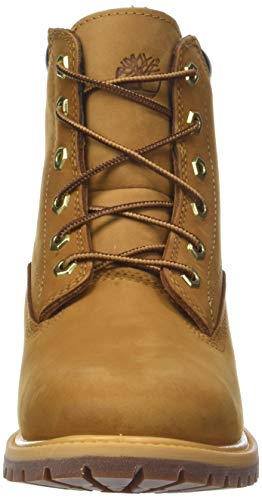 Timberland Women's Waterville 6 Inch Basic Waterproof Lace-up Boots, Wheat Nubuck, 5.5 UK