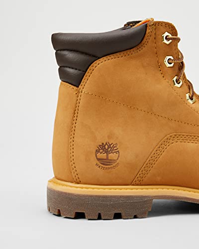 Timberland Women's Waterville 6 Inch Basic Waterproof Lace-up Boots, Wheat Nubuck, 5.5 UK