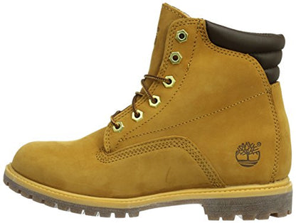 Timberland Women's Waterville 6 Inch Basic Waterproof Lace-up Boots, Wheat Nubuck, 5.5 UK