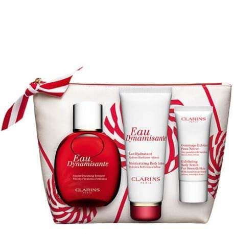 Clarins Eau Dynamisante Energy Collection ~ 100 ml – 100 ml – 30 ml.